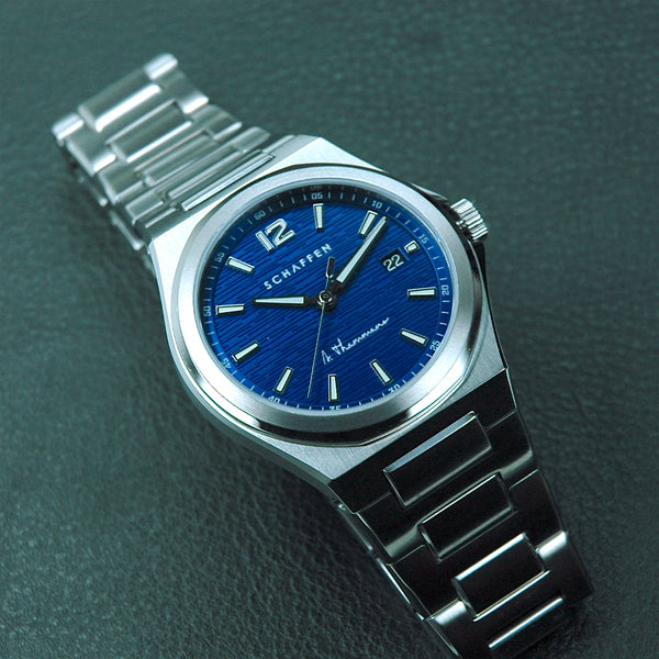 S65 Sport Watch with blue dial & dial personalisation