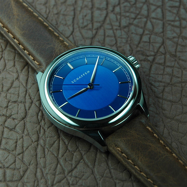 A65 Dress Watch with blue dial
