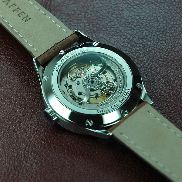 A65 Dress Watch with initials in custom emblem