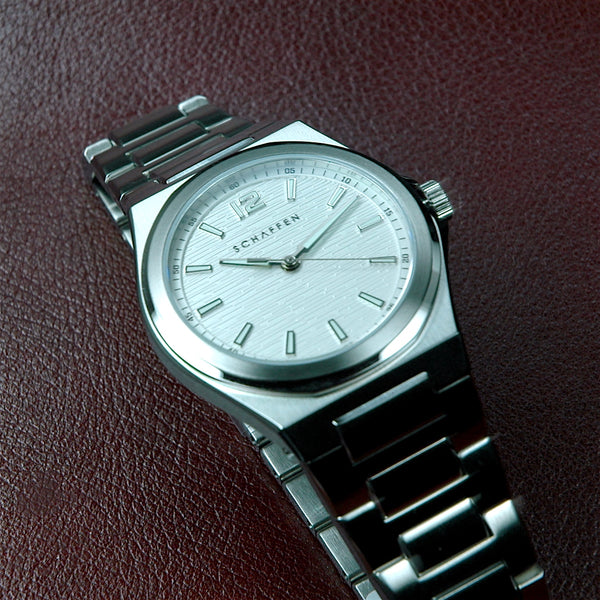 S65 Sport Watch with white dial