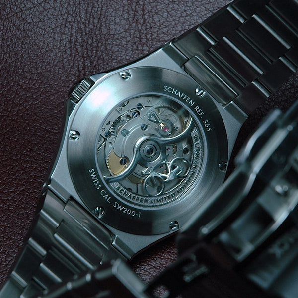 S65 Sport Watch with skeletonised bike rotor