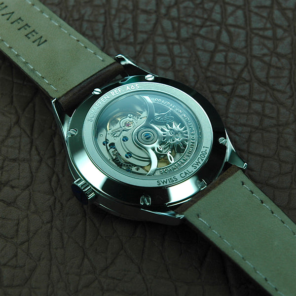 A65 Dress Watch with skeletonised coat of arms