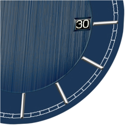 A65 - Black date - Blue