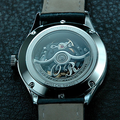 Design your own rotor with Ruthenium-plated movement ($79)
